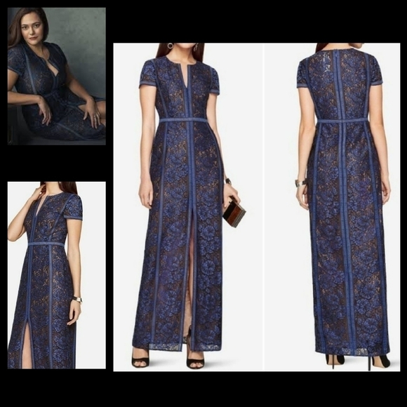 Bcbgmaxazria‎ Cailean Floral Lace Gown - Picture 1 of 3